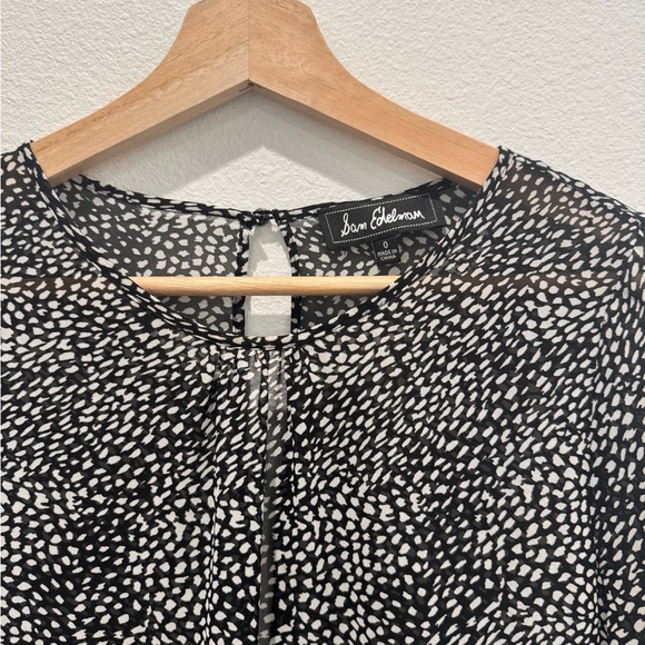 Sam Edelman Sheer Patterned Dress - Picture 2 of 5